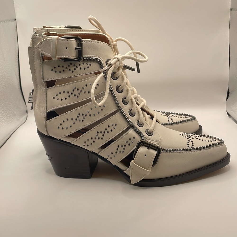 Coach Restored Paisley Bootie - White - 6